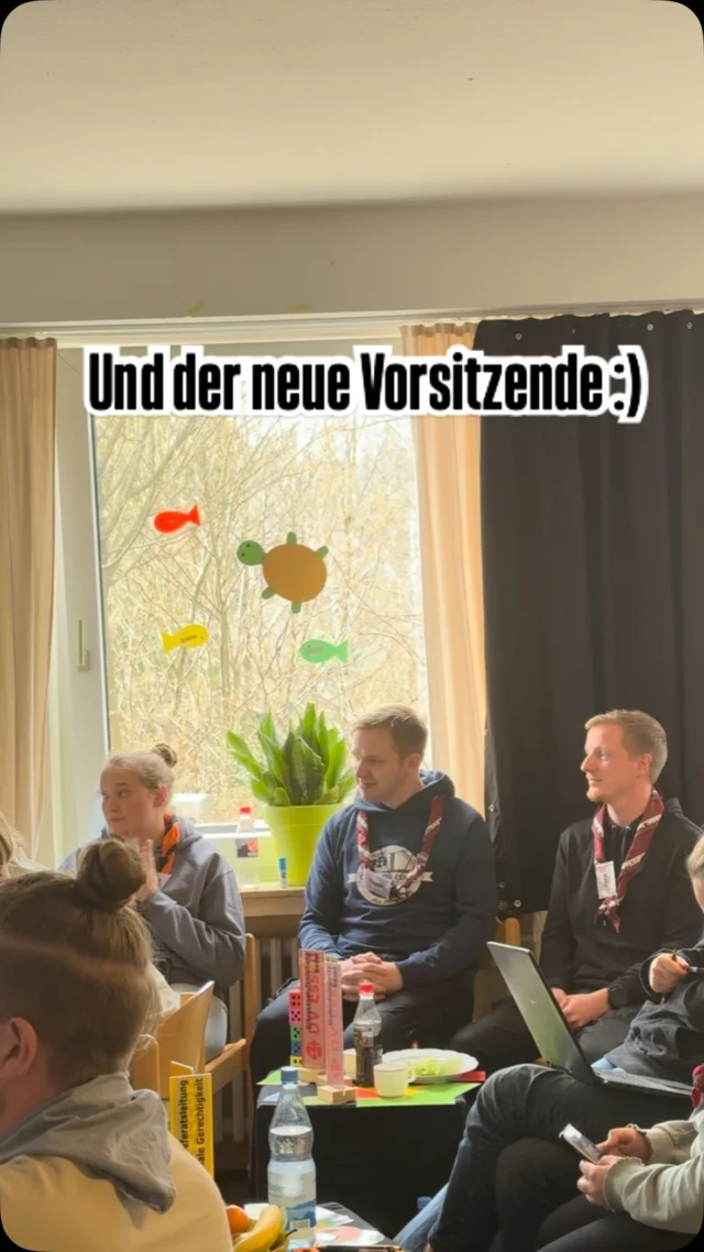 Herzlichen Glückwunsch an Noah Mandrysch. Cool, dass du der neue Vorsitzende bist!!