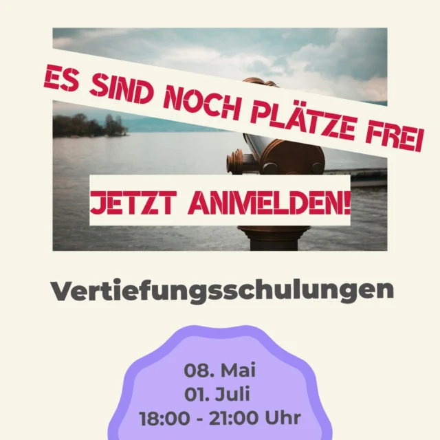 ◾ Du brauchst noch eine Vertiefungsschulung vor Pfingsten oder dem nächsten Sommerlager? ◾

Wir haben noch freie Plätze! 
08. Mai 18-21 Uhr - Thema: Resilienz (vor Pfingsten)
01. Juli 18-21 Uhr - Thema: Partizipation (vor den Sommerferien)

Wo?  Diözesanbüro Essen, An St. Ignatius 8, 45128 Essen
Anmeldung: DPSG Anmeldetool - https://anmeldung.dpsg-essen.de/events

#ausbildung #verantwortung #präventionistsinnvoll #präventionskurs #2de #austausch #anmelden #zukunft #klebenbleiben2019 #klebenbleiben #klebengeblieben #meinedpsg #dpsgdvessen #dpsgessen #meineheimatmeineliebemeinverband