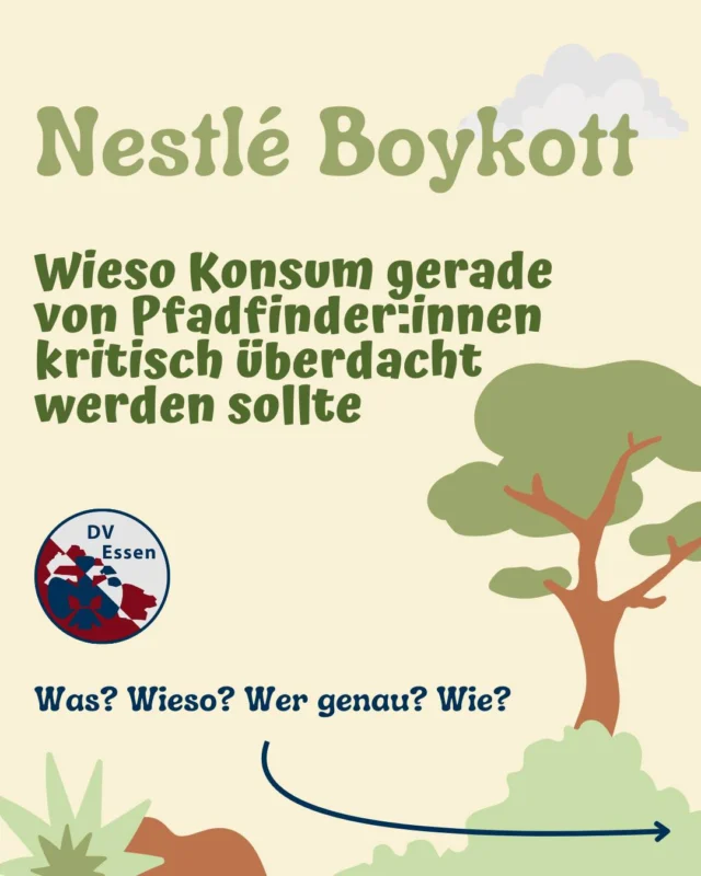 Kritischer Konsum 😳 - Was ist das und warum ist genau das an manchen Stellen die richtige Einstellung? 🤔
Erfahre wieso es für DICH wichtig sein sollte auf manche Produkte zu verzichten und lerne die Umstände bei Nestlé mit diesem Beitrag besser kennen. 
Schreibe gerne in die Kommentare, welche Alternativen DU schon entdeckt hast und wo es dir eventuell noch schwer fällt zu verzichten...😋

#nestlé #umwelt #meineheimatmeineliebemeinverband #dpsgessen #meinedpsg #dpsgdvessen #Boykott #fairnessstattprofit #ethicalconsumerism #fairkaufen #stopnestlé #Nachhaltigkeit #verantwortungübernehmen